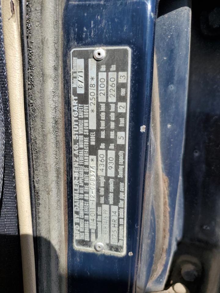 1972 Mercedes-Benz #10