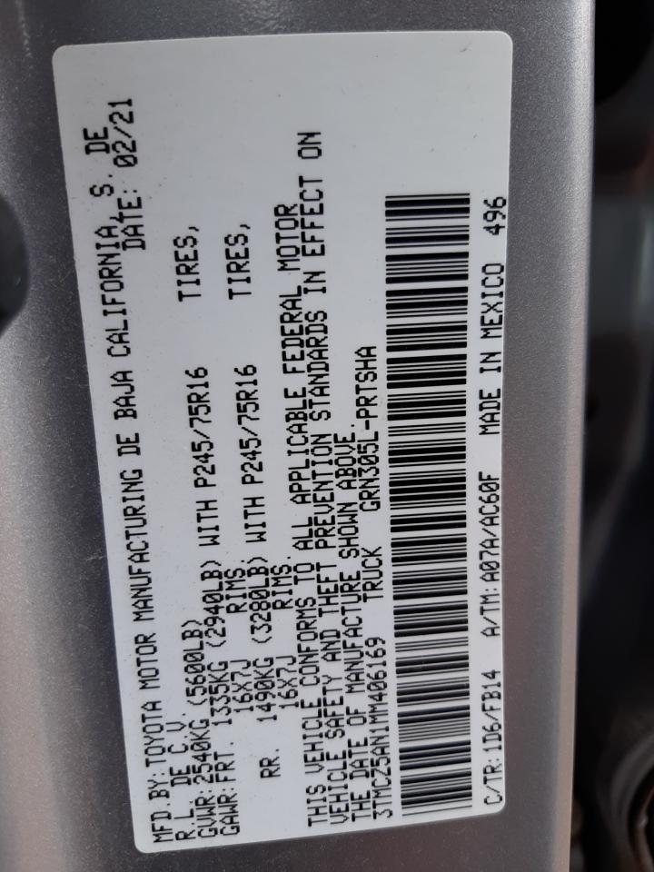 2021 Toyota #12