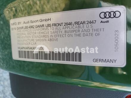 2019 Audi #12