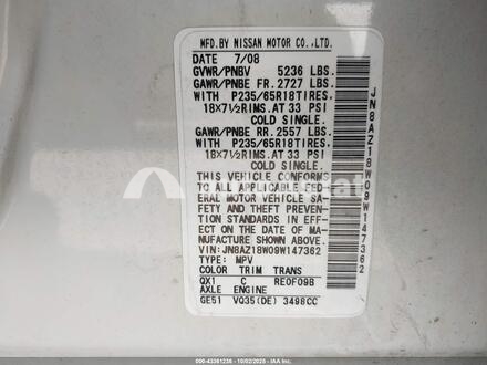 2009 Nissan #9