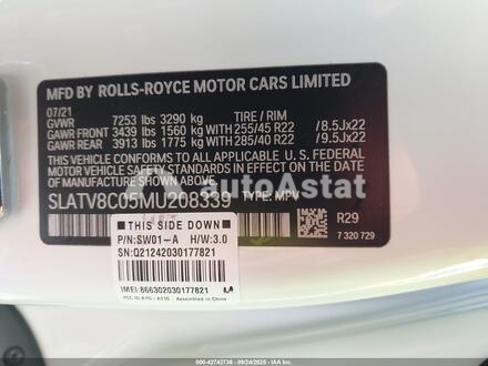 2021 Rolls-Royce #9