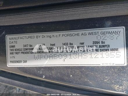 1987 Porsche #9