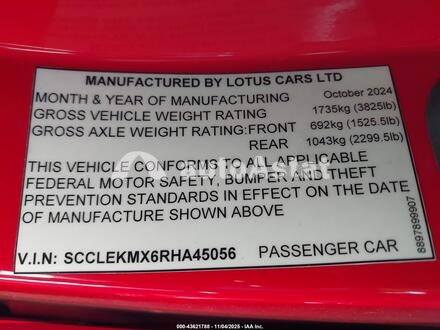 2024 Lotus #9