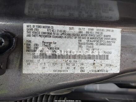 2012 Ford #9
