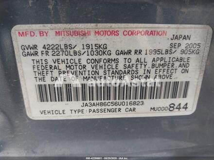 2006 Mitsubishi #9